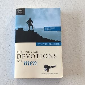 3/$15 The One Year Devotions for Men by Stuart Briscoe